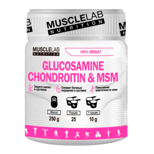 Glucosamine & Chondroitin MSM 250 гр, 10990 тенге